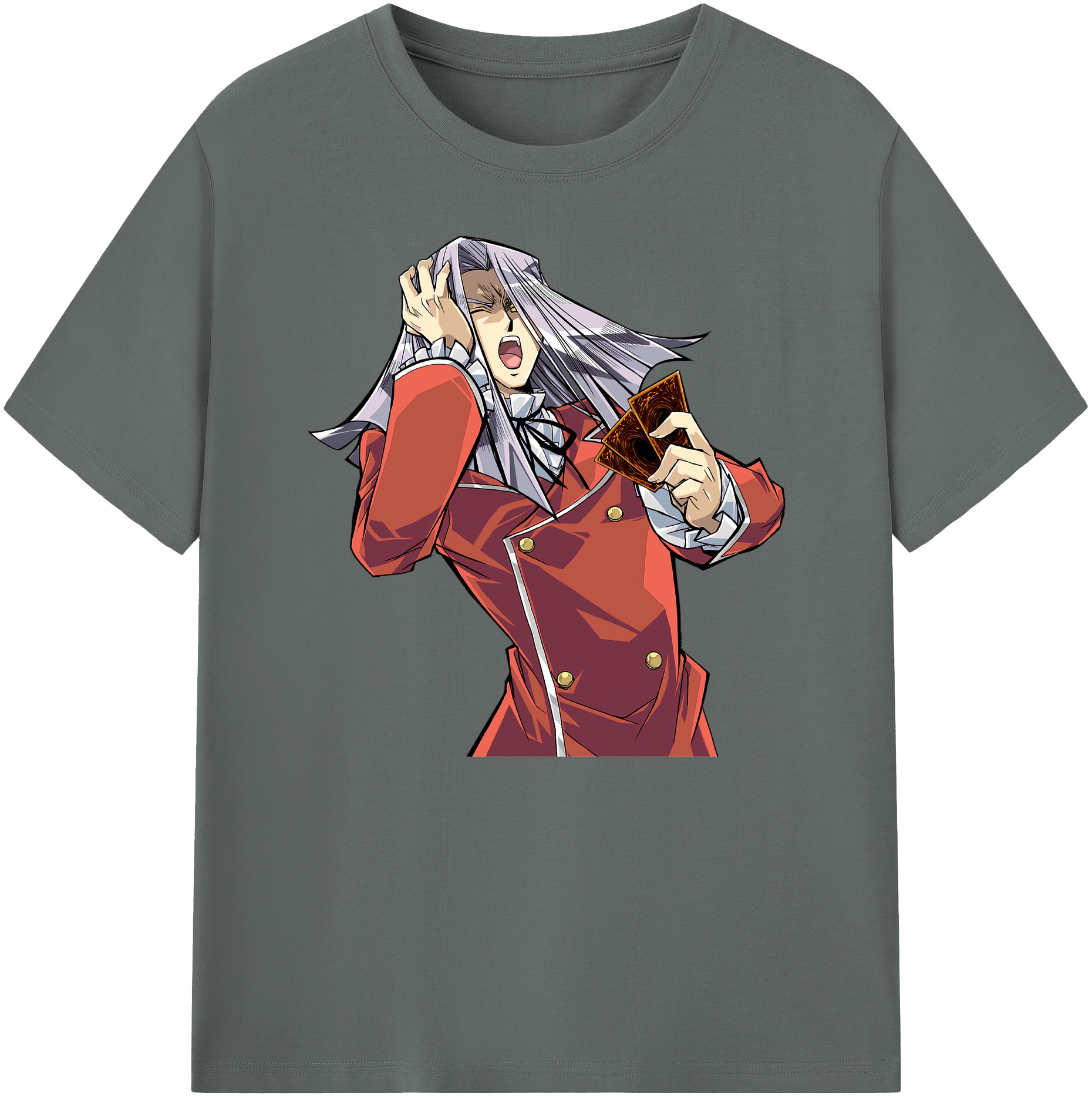 （画像用） 遊☆戯☆王 Yu-Gi-Oh! 綿100％ メンズ半袖Tシャツ｜肌触りやわらか＆通気性